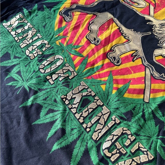 Vintage Bob Marley King of Kingz Graphic Band TEE - Picture 5 of 11